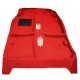 Moquette rouge thermoformée complète pour 205 GTI ph.2 + kit insonorisants