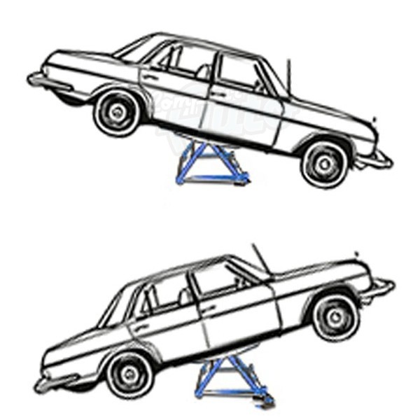 Mini Pont Elevateur Mobile Basculant pour Levage Auto 1500 kg