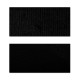Garnitures sièges avant simili noir et tissu côtelé noir pour Alpine A110 (1300/1600S)