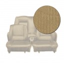 Garnitures de sièges avant et banquette arrière en velours beige pour Renault 15 TL