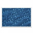 Tissus bleu diamanté pour habillage de Citroen Traction