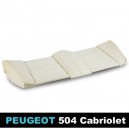 Mousse de dossier pour sièges arrière Peugeot 504 Cabriolet