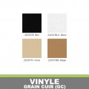 Toile &agrave; capote Vinyle Grain Cuir